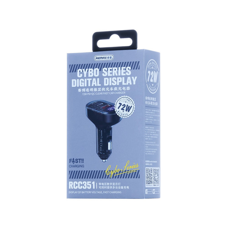 شارژر فندکی 72 وات ریمکس مدل RCC351