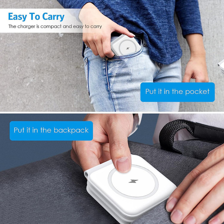 شارژر بی سیم مدل 3in1 magnetic wireless charger