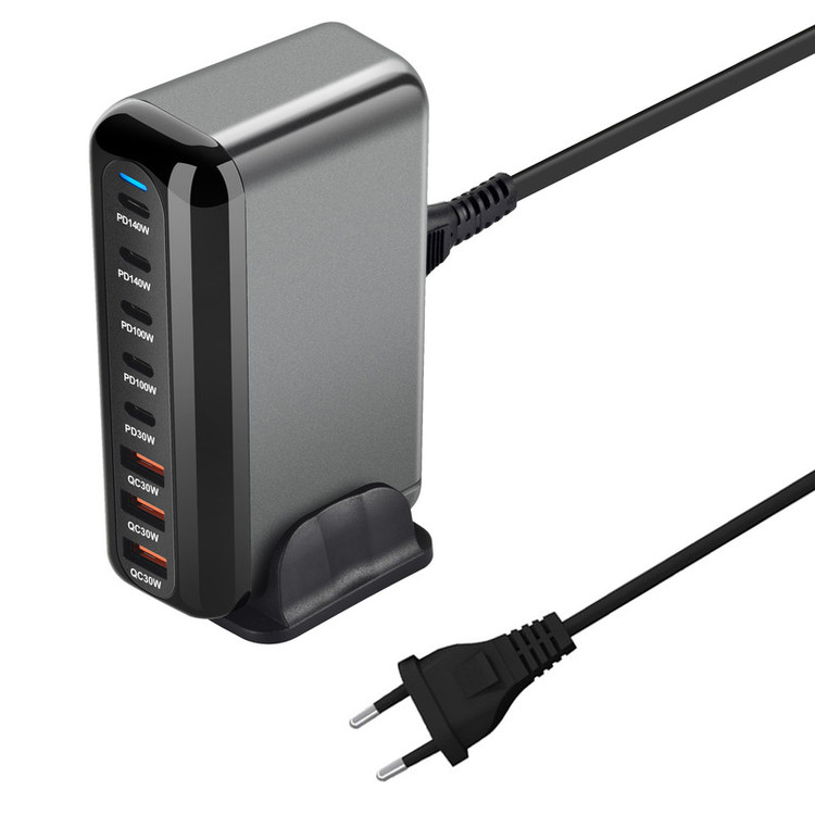 شارژر رومیزی 600 وات هشت پورت ماکار مدل 600W-Desktop