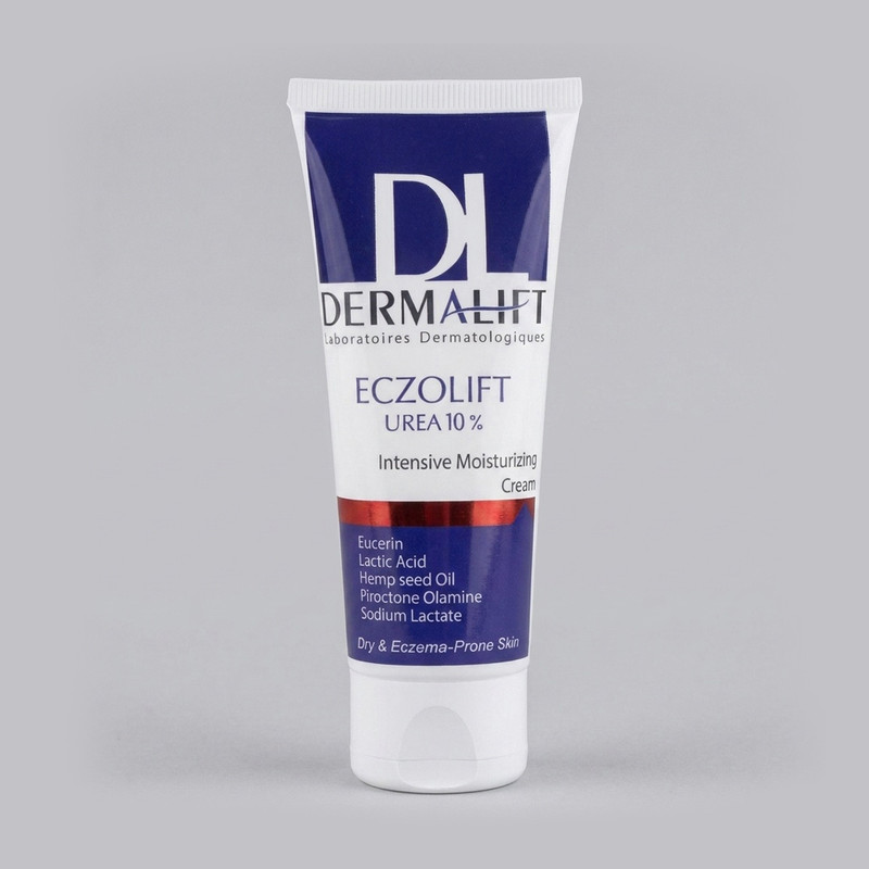 کرم مرطوب کننده درمالیفت مدل ECZOLIFT UREA 10% حجم 75 میلی لیتر