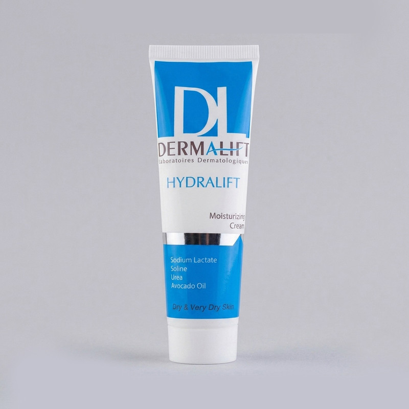کرم مرطوب کننده صورت درمالیفت مدل HYDRALIFT مناسب پوستهای خشک حجم 50 میلی لیتر