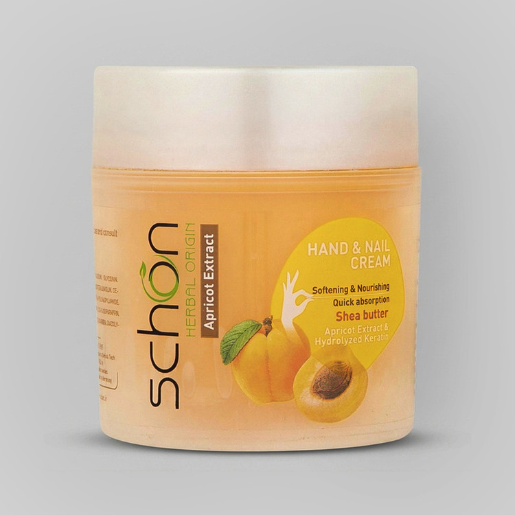 کرم مرطوبکننده دست و ناخن شون مدل Apricot Extract حجم 150 میلیلیتر