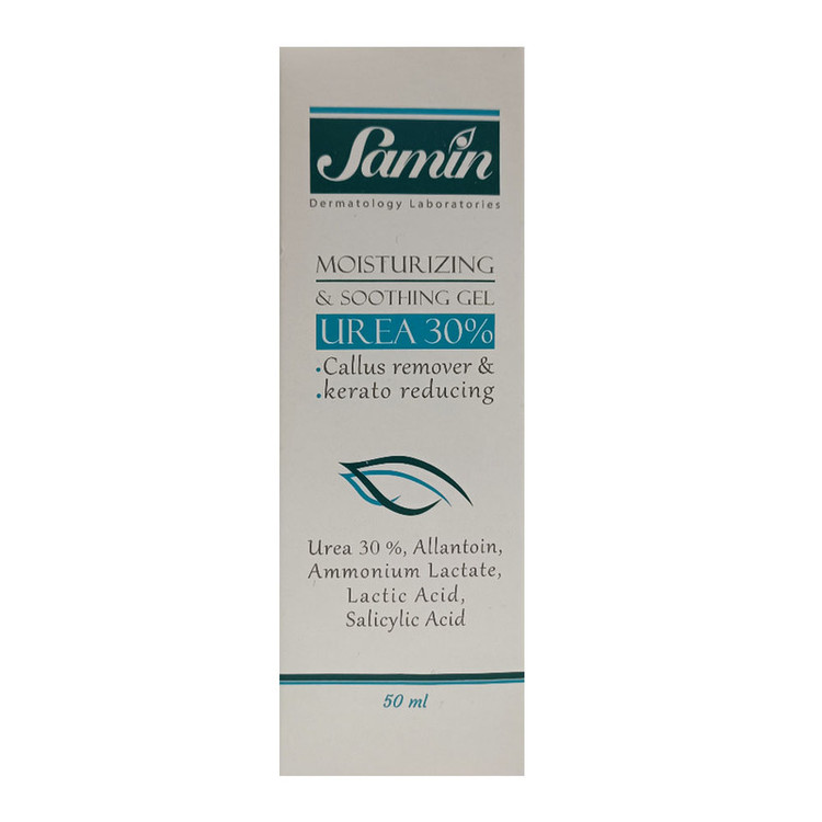 ژل مرطوب کننده ثمین مدل اوره 30% حجم 50 میلی لیتر