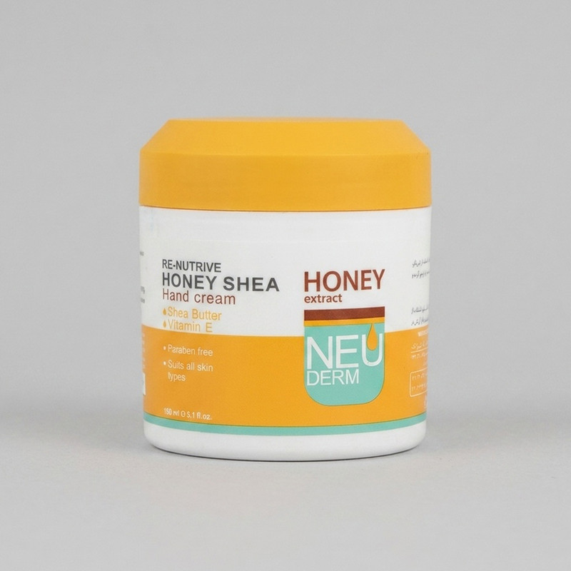 کرم دست نئودرم مدل Honey Shea حجم 150 میلی‌لیتر