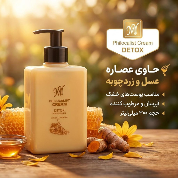 کرم مرطوب کننده مای مدل DETOX حجم 300 میلی لیتر