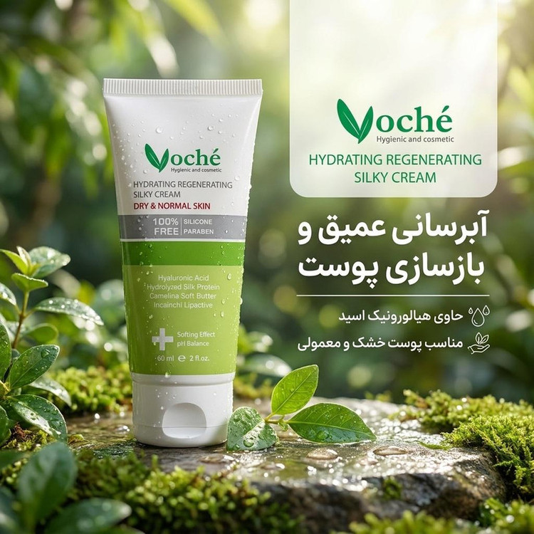 کرم آبرسان وچه مدل Hyaluronic Acid حجم 60 میلیلیتر