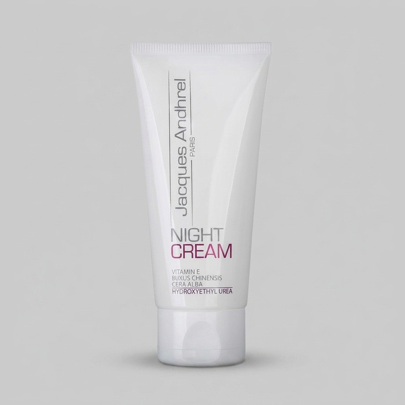 کرم آبرسان و مغذی شب ژاک آندرل پاریس مدل NIGHT CREAM حجم 60 میلی لیتر