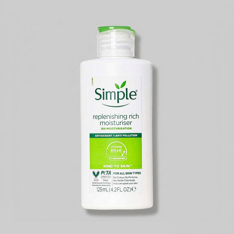 کرم آبرسان سیمپل مدل Skin Smoothing Actives حجم 125 میلیلیتر