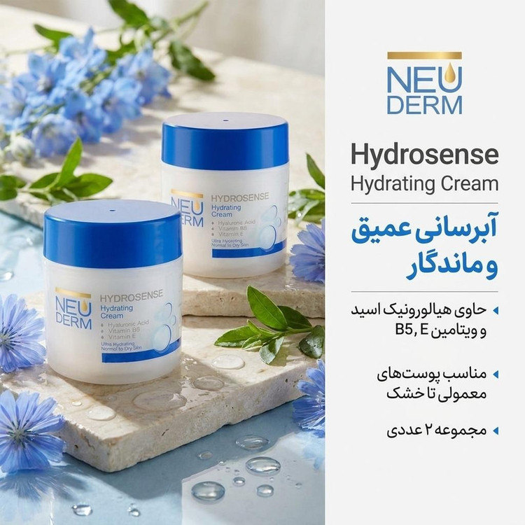 کرم مرطوب کننده دست و صورت نئودرم مدل Optimal مناسب برای پوست های معمولی تا خشک حجم 150 میلی لیتر مجموعه 2 عددی