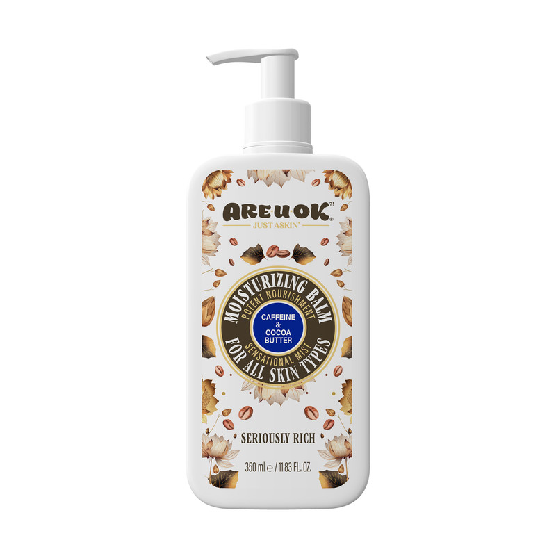 بالم مرطوب‌کننده مدل caffeine and cocoa butter حجم 350 میلی‌لیتر