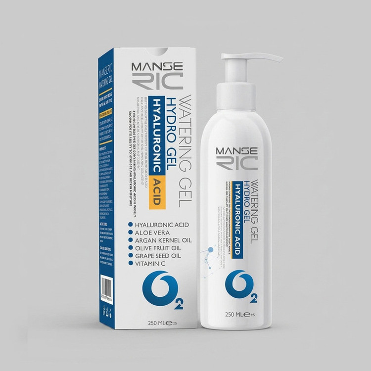 ژل آبرسان مانسریک مدل Vit C حجم 250 میلی لیتر