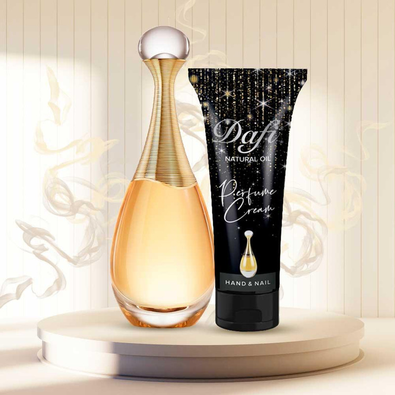 کرم مرطوب کننده دافی مدل perfume cream حجم 75 میلی لیتر مجموعه 5 عددی
