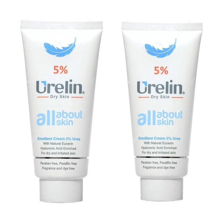 کرم مرطوبکننده دست، صورت اورلین مدل Emollient مناسب برای پوست خشک، حساس حجم 100 میلیلیتر مجموعه 2 عددی