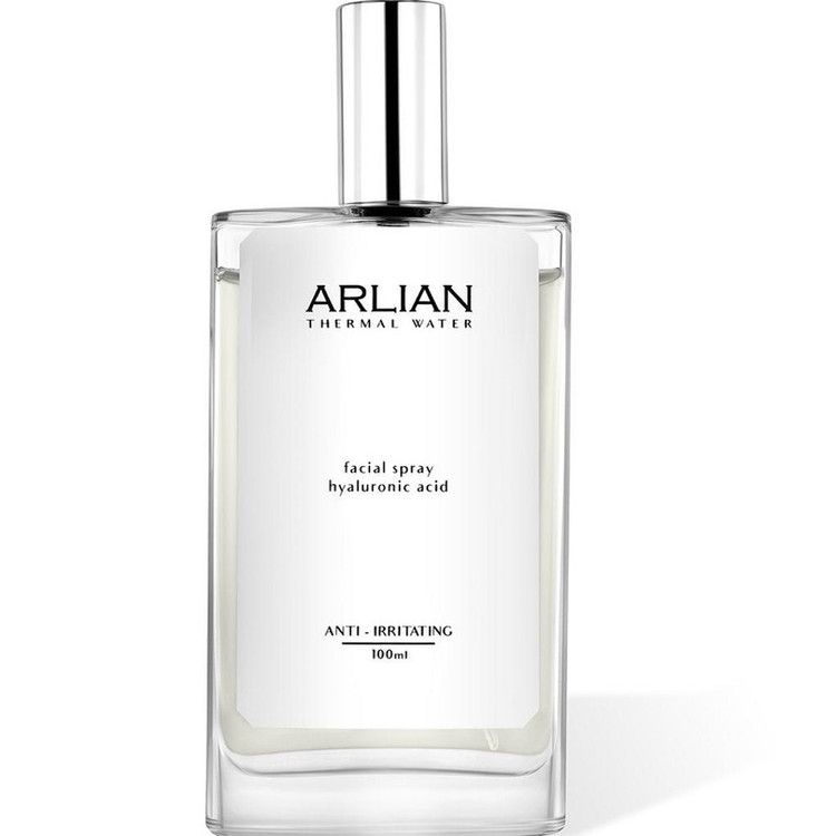 اسپری آبرسان صورت و بدن آرلیان مدل Hyaluronic Acid مناسب برای انواع پوست حجم 100 میلی لیتر