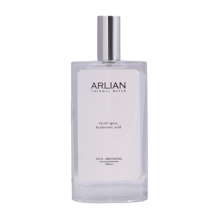 اسپری آبرسان صورت و بدن آرلیان مدل Hyaluronic Acid مناسب برای انواع پوست حجم 100 میلی لیتر