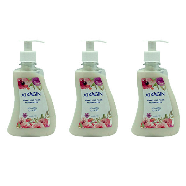 کرم آبرسان عطرآگین مدل گل حجم 270 میلی لیتر مجموعه 3 عددی