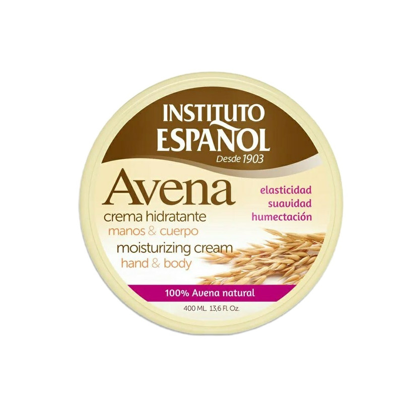 کرم مرطوب کننده انستیتو اسپانول مدل Avena حجم 400 میلی لیتر