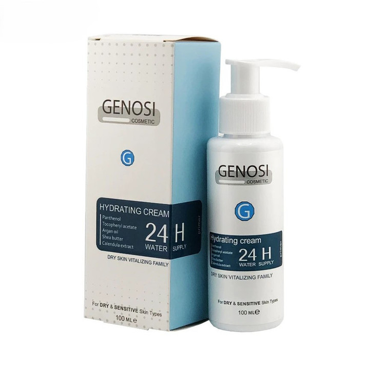 کرم آبرسان پوست گنوسی مدل Hydrating 24H مناسب برای پوست خشک حجم 100 میلیلیتر
