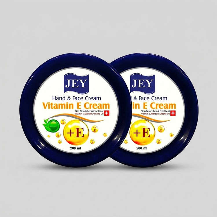 کرم مرطوب کننده جی مدل Vitamin E حجم 200 میلی لیتر بسته 2 عددی