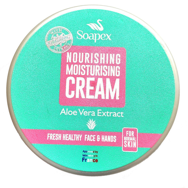 کرم مرطوب‌کننده دست، صورت سوپکس مدل ALOE VERA مناسب برای انواع پوست حجم 250 میلی‌لیتر