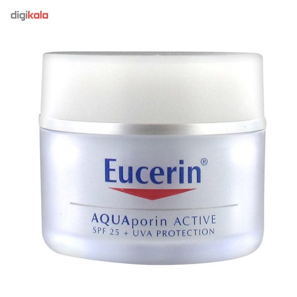 کرم مرطوب کننده روز اوسرین مدل آکواپورین اکتیو SPF25 حجم 50 میلی لیتر