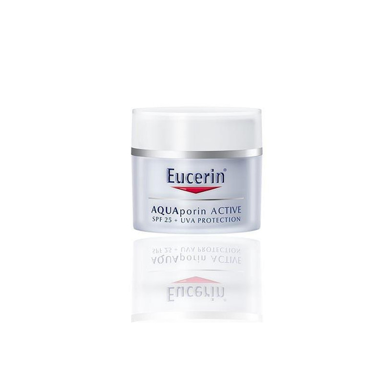 کرم مرطوب کننده روز اوسرین مدل آکواپورین اکتیو SPF25 حجم 50 میلی لیتر