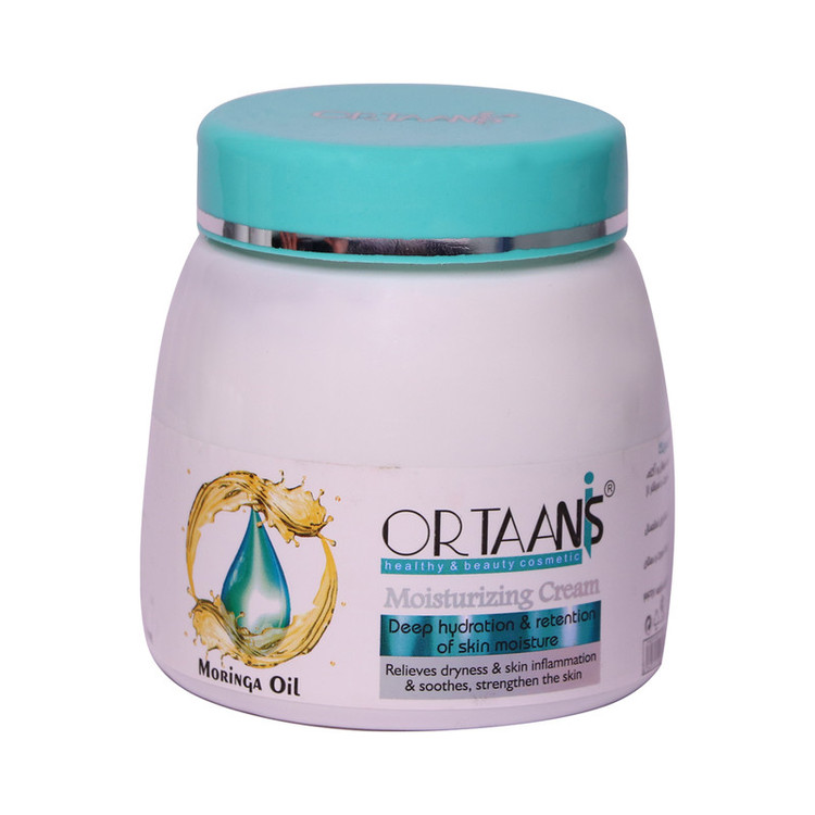 کرم مرطوب کننده اورتانیس مدل مورینگا حجم 300 میلی لیتر