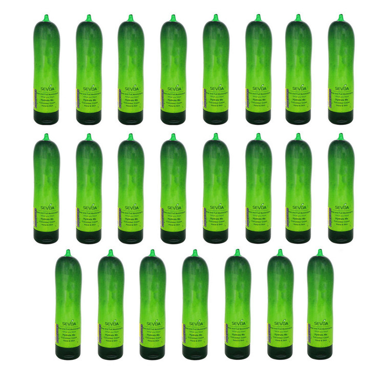 کرم آبرسان دست و صورت سودا مدل خیار مناسب برای انواع پوست حجم 250 میلی لیتر مجموعه 20 عددی