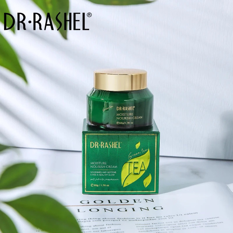کرم مرطوب کننده دکتر راشل مدل چای سبز حجم 50 میلی لیتر