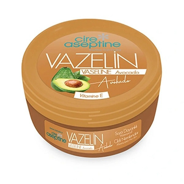 کرم مرطوبکننده دست، صورت، بدن، پا سیر آسپتین مدل Vazelin Avocado مناسب برای انواع پوست حجم 150 میلیلیتر