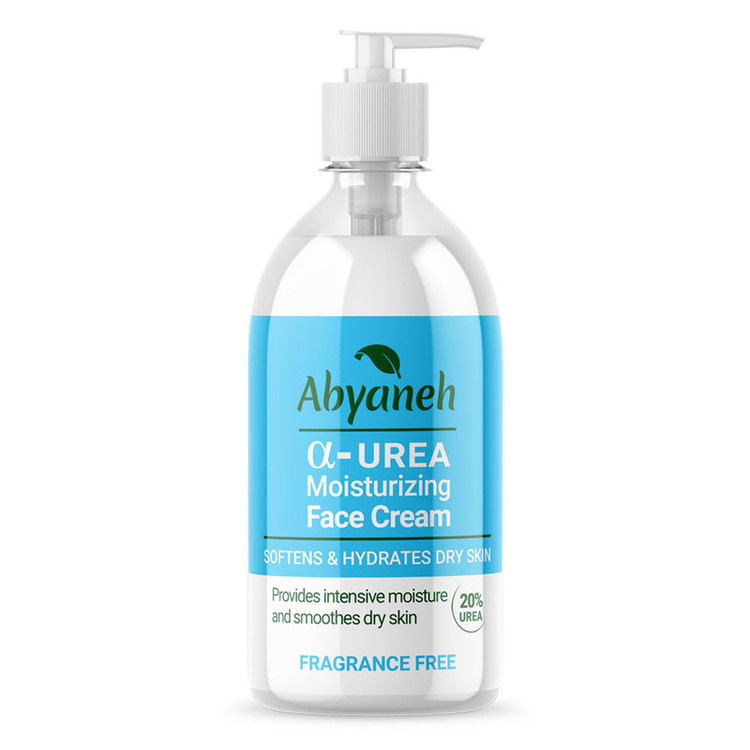 کرم آبرسان و مرطوبکننده صورت ابیانه مدل Alpha-Urea حجم 150 میلیلیتر