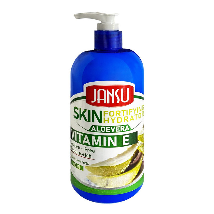 کرم آبرسان دست جانسو مدل Aloe vera مناسب برای پوست معمولی و چرب حجم 500 میلی لیتر