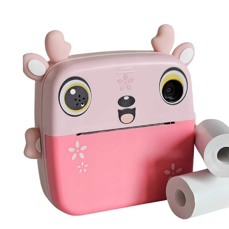 دوربین عکاسی چاپ فوری طرح گوزن Deer Print Camera