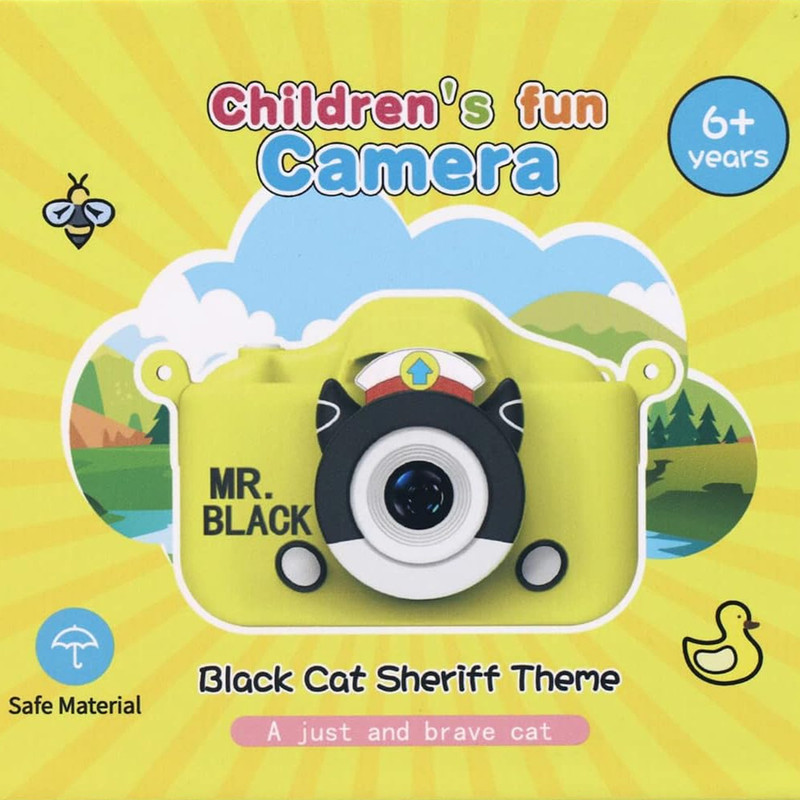 دوربین عکاسی کودک مدل Mr.Black