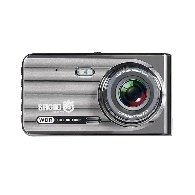 دوربین ثبت وقایع خودرو اسفیورد مدل D300 به همراه دوربین عقب