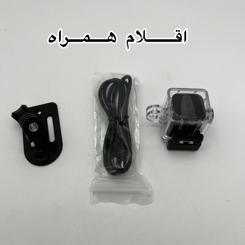 دوربین مداربسته تحت شبکه کیوب مدل SQ28 با وضوح 1080P، دید در شب مادون قرمز، باتری 300 میلیآمپر ساعت، ضدآب و بیسیم با پایه چرخشی و اتصال دانگل USB
