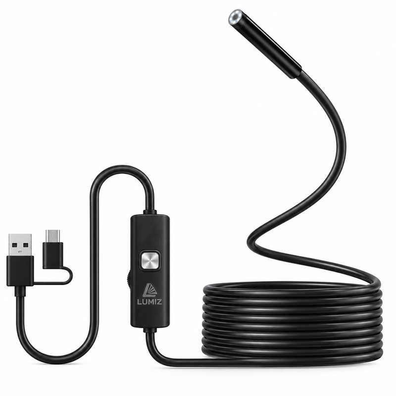 دوربین آندوسکوپی لومیز مدل شلنگی کد Y102-7MM 5M