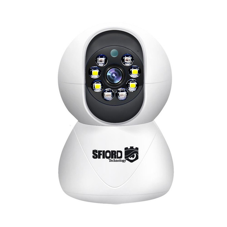 دوربین امنیتی تحت شبکه دام 3 مگاپیکسل اسفیورد مدل Z230، با اتصال بیسیم Wi-Fi، دید در شب رنگی، تشخیص حرکت انسان و ذخیرهسازی ابری