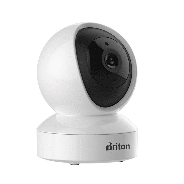 دوربین تحت شبکه بیسیم 2 مگاپیکسلی برایتون مدل IOT-72P8/5 با قابلیت چرخش افقی و عمودی، ردیابی حرکتی، تشخیص انسان و مکالمه دوطرفه، مجهز به دید در شب و شیار کارت حافظه تا 256 گیگابایت