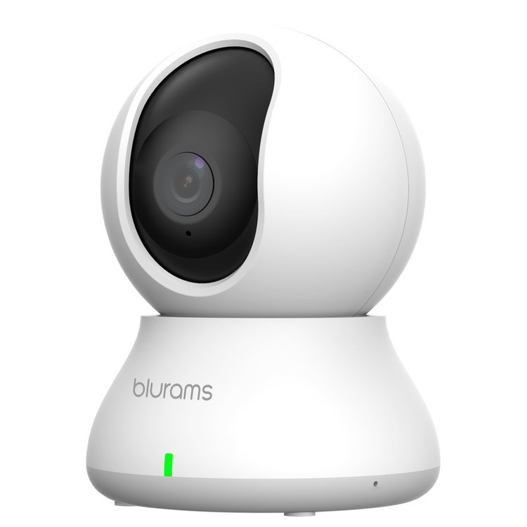 دوربین تحت شبکه بلورمز مدل A31 با کیفیت تصویر 1080P، لنز CMOS با زاویه دید گسترده، فناوری دید در شب تا 7 متر، تشخیص حرکت، میکروفون و اسپیکر داخلی، پشتیبانی از کارت حافظه میکرو اسدی تا 128 گیگابایت و اتصال بیسیم Wi-Fi