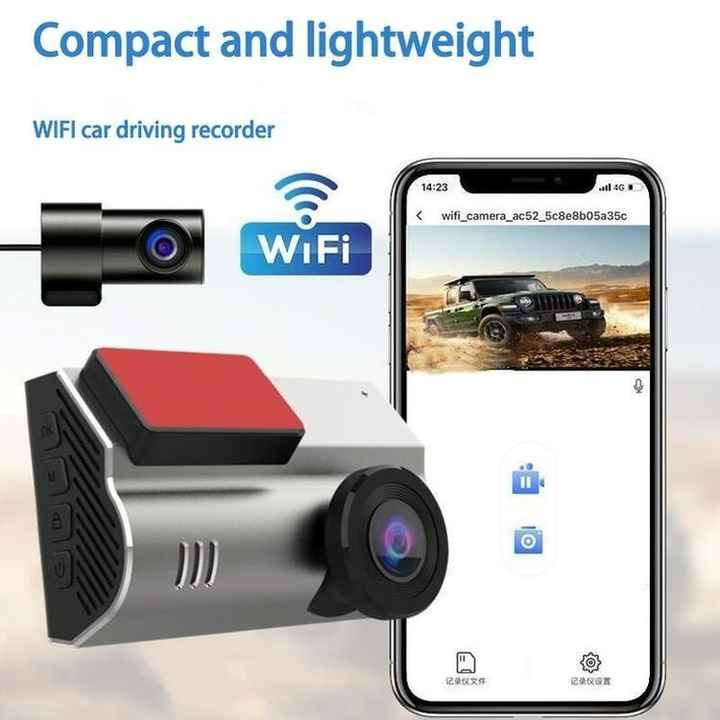 دوربین ثبت وقایع خودرو مدل X3/4K به همراه دوربین عقب