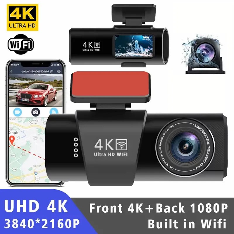 دوربین ثبت وقایع خودرو اتوویژن مدل Autovision 507 به همراه دوربین عقب