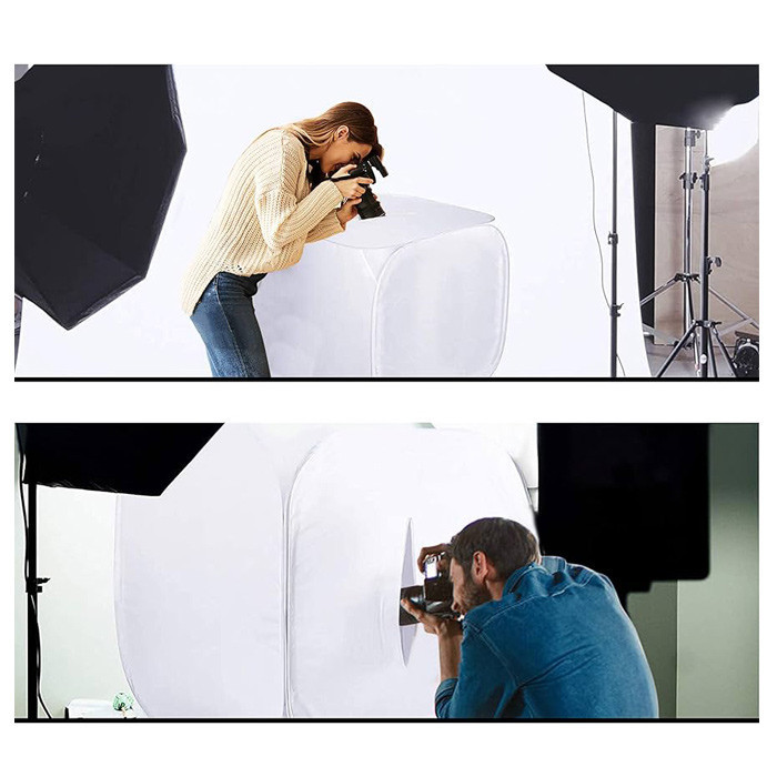 چادر عکاسی زومی مدل Folding portable ابعاد 80x80 سانتی متر
