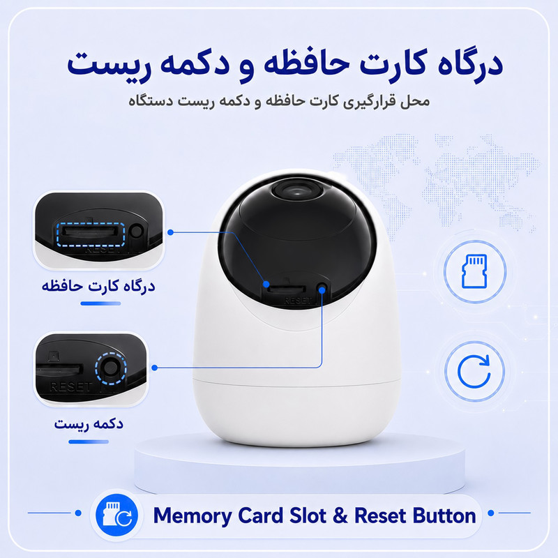 دوربین مداربسته تحت شبکه وونک مدل 5MP Pro