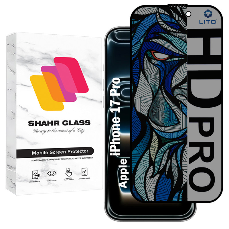 محافظ صفحه نمایش شهر گلس مدل LITOPRV مناسب برای گوشی موبایل اپل iPhone 17 Pro