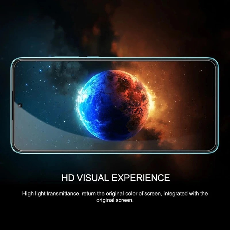 محافظ صفحه نمایش ال کا جی مدل فول چسب مناسب برای گوشی موبایل Redmi Note 14 Pro 5G
