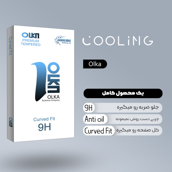محافظ صفحه نمایش کولینگ مدل Olka مناسب برای گوشی موبایل شیائومی Redmi Note 14 Pro 5G / Redmi Note 14 Pro Plus 5G / Redmi Note 13 Pro Plus 5G