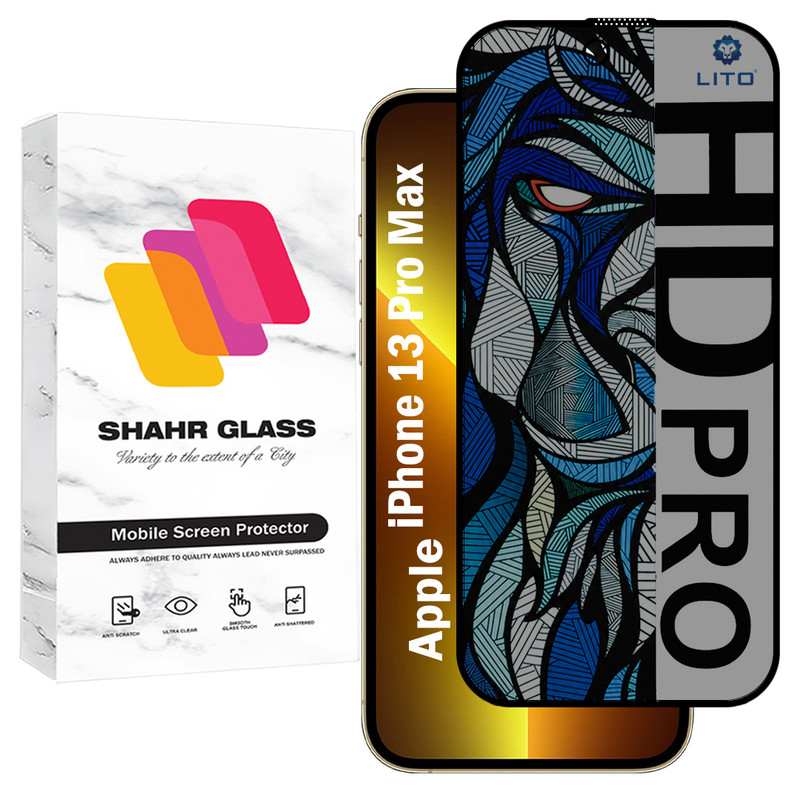 محافظ صفحه نمایش شهر گلس مدل LITOPRV مناسب برای گوشی موبایل اپل iPhone 13 Pro Max
