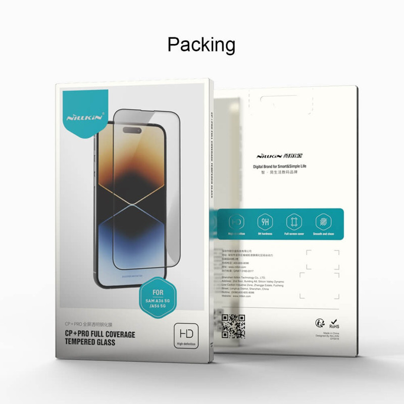 محافظ صفحه نمایش نیلکین مدل Cp Plus Pro مناسب برای گوشی موبایل سامسونگ Galaxy A56/A36/S24 FE