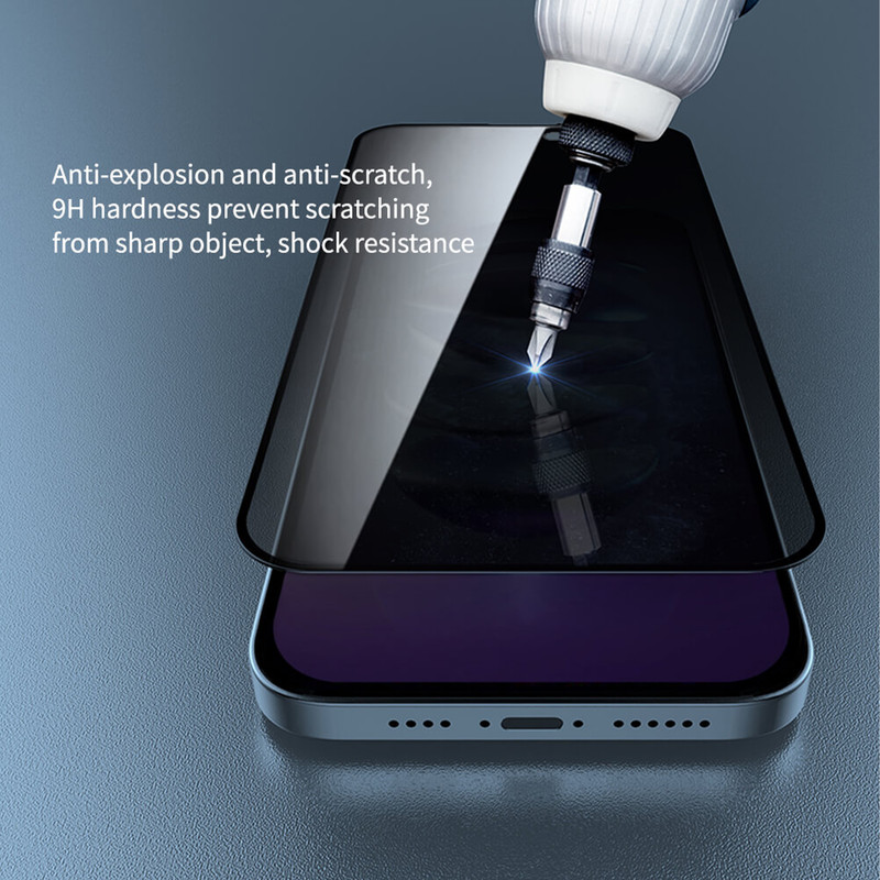 محافظ صفحه نمایش حریم شخصی اپیکوی مدل Pry مناسب برای گوشی موبایل اپل iPhone 14 Pro Max
